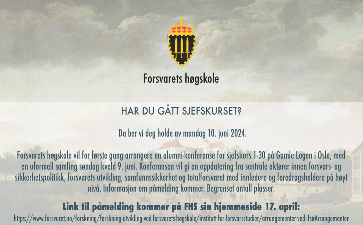 FHS alumni-konferanse 10. juni 2024.